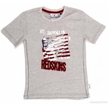 Vêtements Garçon Débardeurs / T-shirts sans manche Redskins T-Shirt GarÃ§on Barbla Gris Gris