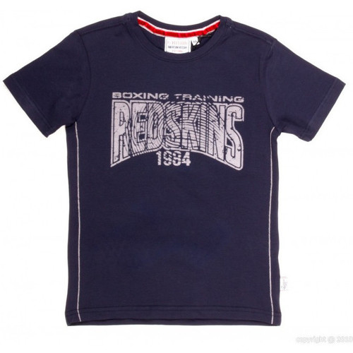 Vêtements Garçon Débardeurs / T-shirts sans manche Redskins T-Shirt  GarÃ§on Boscal Bleu Marine Bleu