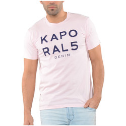 Vêtements Homme T-shirts manches courtes Kaporal T-Shirt  Lim Rose Rose