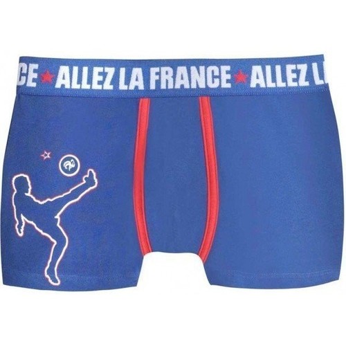 Sous-vêtements Garçon Boxers FFF Boxer Garçon Coton CAPITAINE Bleu Bleu