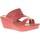 Chaussures Femme Sandales et Nu-pieds Vera & Lucy Sandale Compensé  Rouge 78-35 Rouge