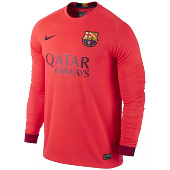 Vêtements Homme T-shirts manches longues Nike FC Barcelona Stadium Away 2014/2015 Orange