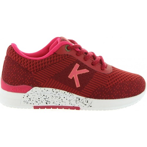 Chaussures  Kickers 522010-30 KNITWEAR Rojo - Chaussures Baskets basses Enfant 49 