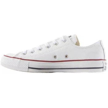 Chaussures Homme Baskets basses Converse All Star Suede Leather Ox Blanc