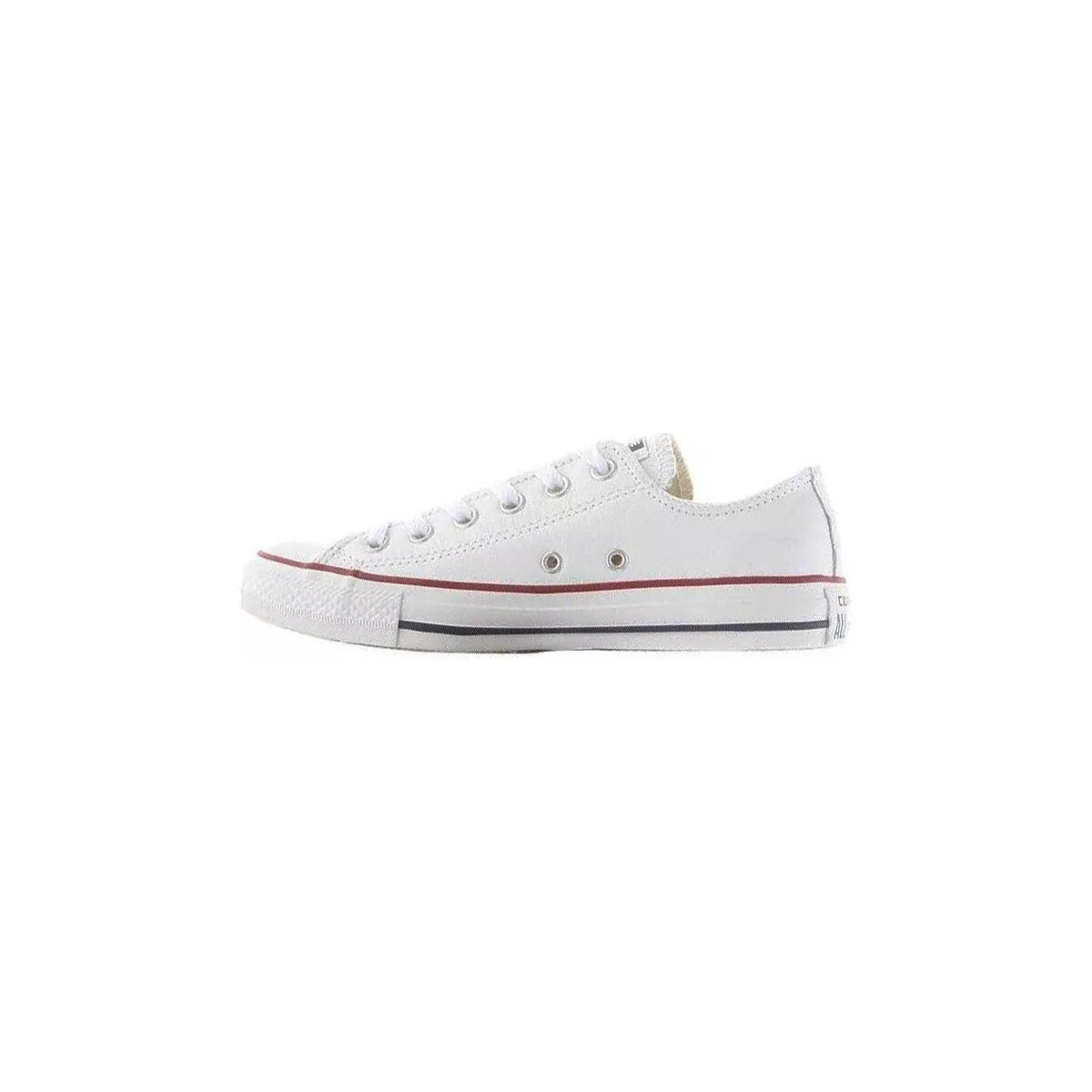 Chaussures Homme Baskets basses Converse All Star Suede Leather Ox Blanc