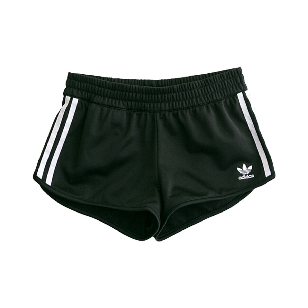 Vêtements Femme Shorts / Bermudas adidas Originals Short  Regular 3 Stripes Noir