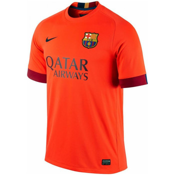 Vêtements Garçon T-shirts & Polos dot Nike Junior FC Barcelona Stadium Away 201 Orange