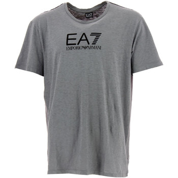 Vêtements 1a103 Emporio Armani zigzag-knit jumper Рубашка armani jeans с мелким узоромni Tee-shirt EA7 Gris