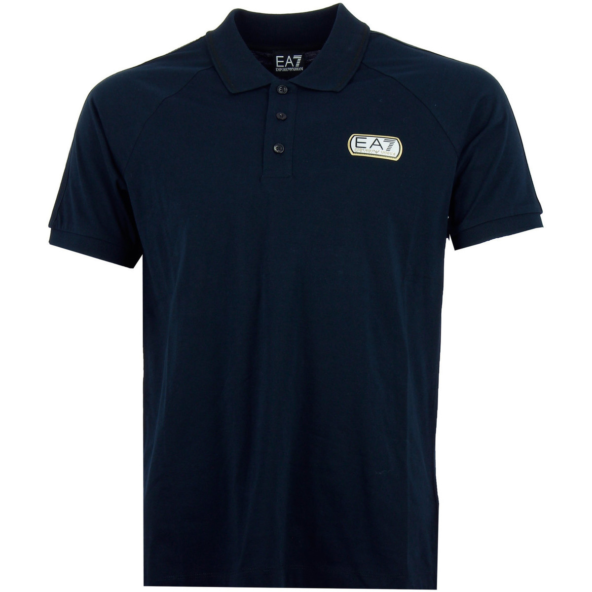 Vêtements Homme T-shirts & Polos Ea7 Emporio Collar Armani Polo Bleu