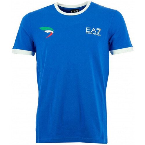 Vêtements Homme T-shirts & Polos Ea7 Emporio navy Armani Tee-shirt Bleu