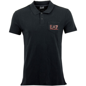 Vêtements Homme T-shirts & Polos Ea7 Emporio Black Armani Polo Noir
