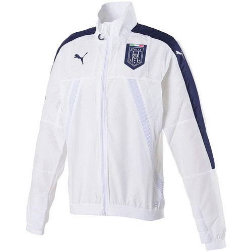 Vêtements Homme Vestes de survêtement Camisa Puma FIGC Italie Stadium - 750748-02 Blanc