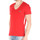Vêtements Homme T-shirts & Polos Ea7 Emporio Armani PATCHED V-NECK Rouge
