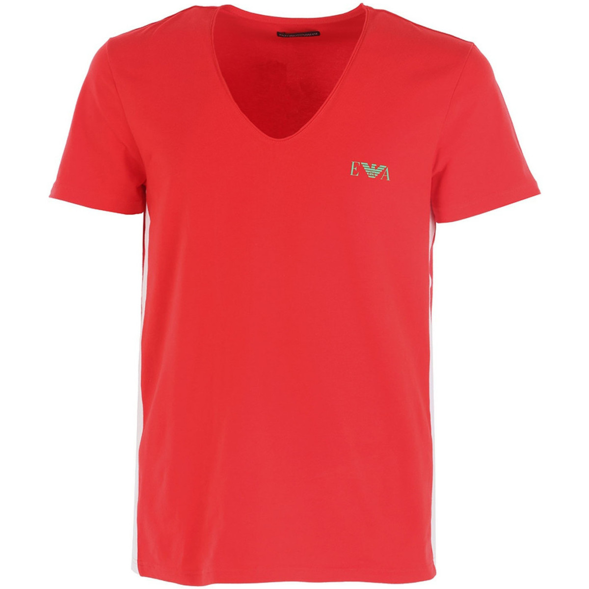 Vêtements Homme T-shirts & Polos Ea7 Emporio Armani V-NECK Rouge
