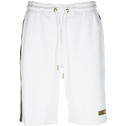Vêtements Homme Shorts / Bermudas Ea7 Emporio Armani suede Short Blanc