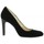 Chaussures Femme Bougies / diffuseurs Escarpins cuir velours Noir