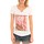 Vêtements Femme T-shirts manches courtes LuluCastagnette T-Shirt Mimi Flamme Print Blanc Blanc