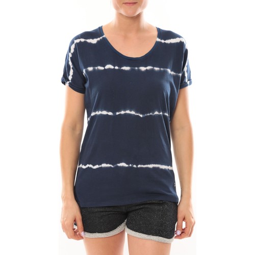 Vêtements Femme myspartoo - get inspired LuluCastagnette T-Shirt Bobo Marine Bleu