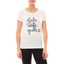 Vêtements Femme T-shirts manches courtes LuluCastagnette T-shirt Muse Blanc Blanc