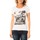 Vêtements Femme T-shirts manches courtes LuluCastagnette T-shirt Mag Blanc Blanc