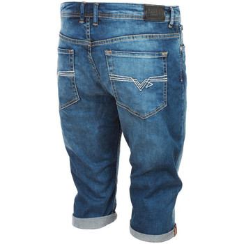 LOEWE faded cropped jeans Blau