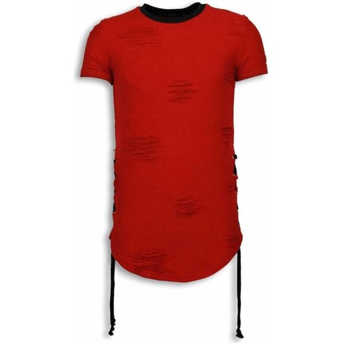Vêtements Homme T-shirts manches courtes Justing 46874246 Rouge