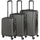 Sacs Dimensions valise cabine: 39x55x20 cm, Poid: 2,80kg Low Cost Tiber Noir