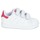 Chaussures Fille Baskets basses adidas yeezy Originals STAN SMITH CF I Blanc / rose