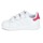 Chaussures Fille Baskets basses adidas yeezy Originals STAN SMITH CF I Blanc / rose