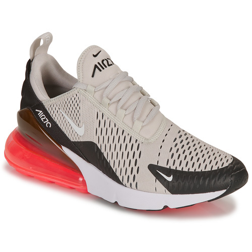 Chaussures Homme Baskets basses silver Nike AIR MAX 270 Gris / Noir / Rouge
