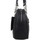 Sacs Femme Sacs porté main Fuchsia Sac porté épaule demi-rond  F9589-3 - Noir Multicolore