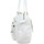 Sacs Femme Sacs porté main Patrick Blanc Sac cuir effet vieilli  7103 déco cloutée Blanc Multicolore