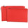 Sacs Femme Sacs porté main Fuchsia Sac pochette sans bandoulière extra-plate  F9666 Rouge