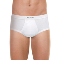 Sous-vêtements Homme Slips Eminence Slip taille haute ouvert Pur coton Premium Blanc