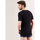 Vêtements Homme T-shirts manches courtes Eminence Tee-shirt col V Pur coton Premium Noir