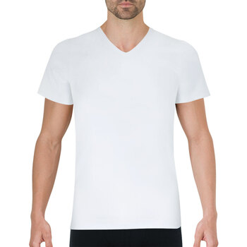 Vêtements Homme Nick Fouquet T-Shirts & Vests Eminence Tee-shirt col V Pur coton Premium Blanc