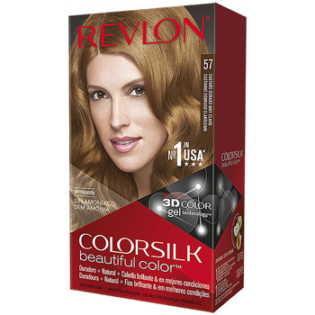 Beauté Femme Accessoires cheveux Revlon Colorsilk Couleur Permanente 57-châtain Doré Le Plus Clair 