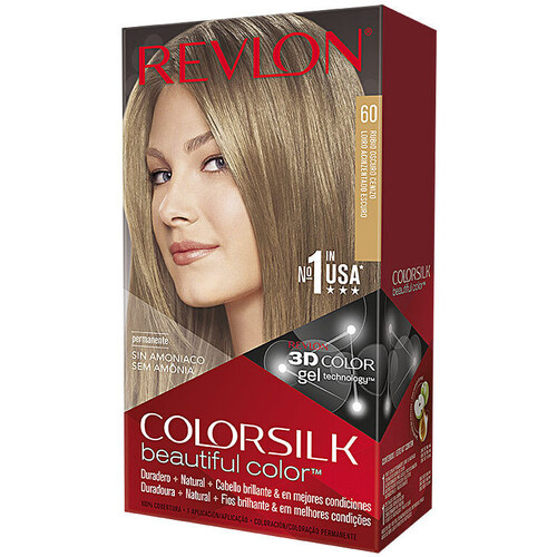Beauté Femme Colorations Revlon Colorsilk Tinte 60-rubio Oscuro Cenizo 