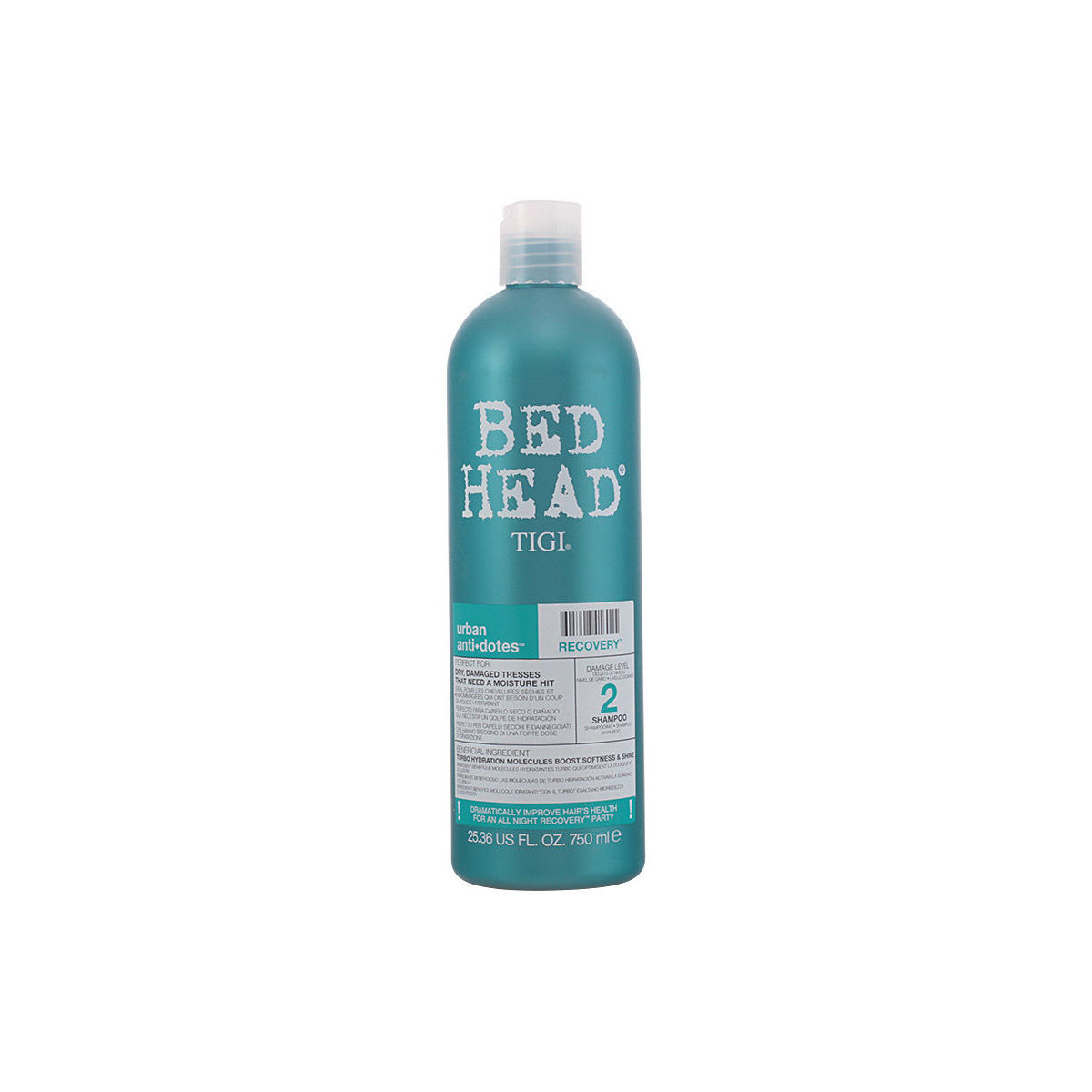 Beauté Shampooings Tigi Bed Head Urban Anti-dotes Recovery Shampoo 750 Ml 