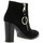 Chaussures Femme Boots Vidi Studio Boots cuir velours Noir