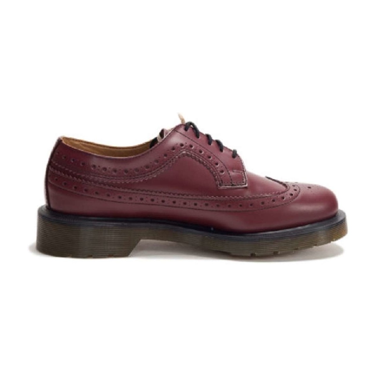 Chaussures Homme Derbies Dr. Martens 3989 CHERRY RED ROUG Derby homme Cherry Red Rouge Rouge