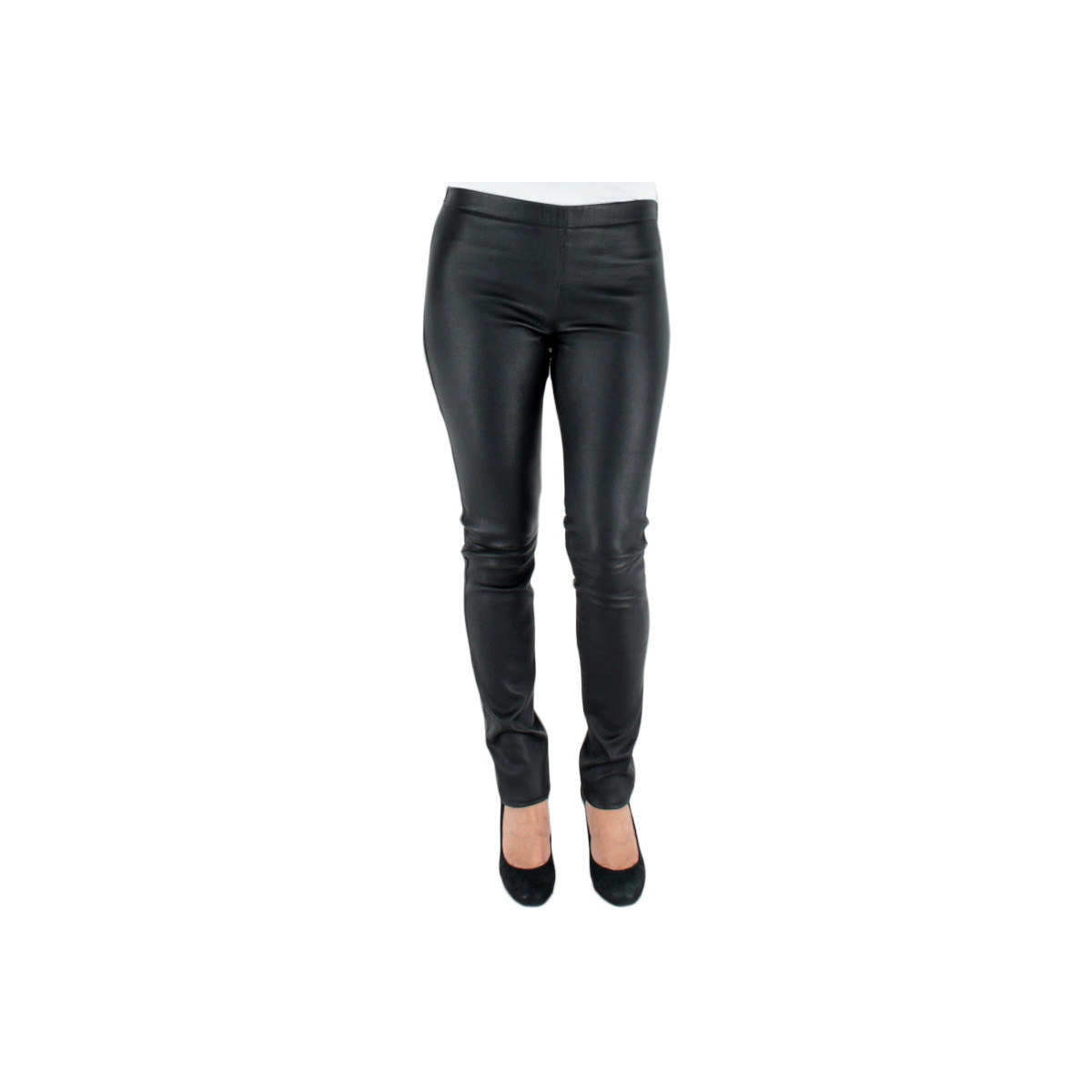 Vêtements Femme Pantalons Oakwood Pantalon  asteroid en cuir ref_cco32871-noir Noir