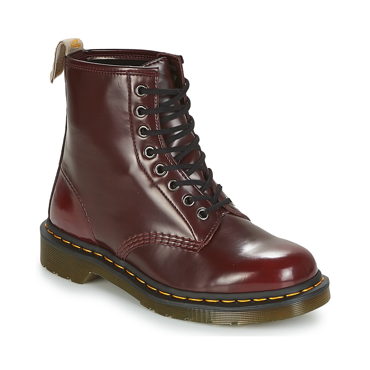 Chaussures Boots Dr. Martens VEGAN 1460 Rouge