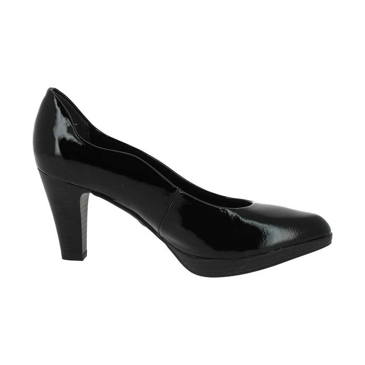 Chaussures Femme Tige : Synthétique ESCARPIN VERNI Noir