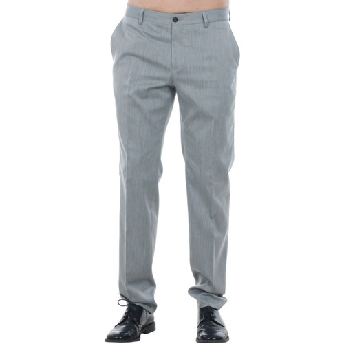 Vêtements Homme Pantalons Homme | 12118420 JPRSAMUEL TROUSER NOOS LIGHT GREY MELANGE/SLIM FIT - TT31864