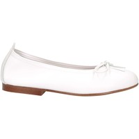 Chaussures Fille Ballerines / babies Papanatas 9127 BIANCO Blanc