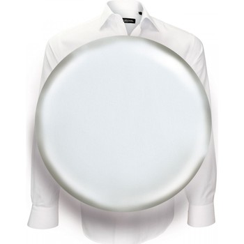 Emporio Balzani chemise fil a fil tradizzione blanc Blanc