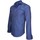 Vêtements Homme Chemises manches longues Andrew Mc Allister chemise tissu armuree archway bleu Bleu