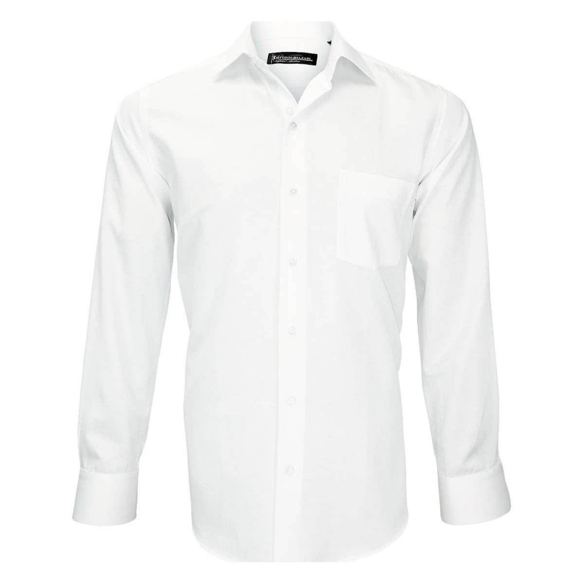 Vêtements Homme Chemises manches longues Emporio Balzani chemise tissu armuree verdi blanc Blanc