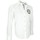 Vêtements Homme Chemises manches longues Guide des tailles chemise brodee superball blanc Blanc